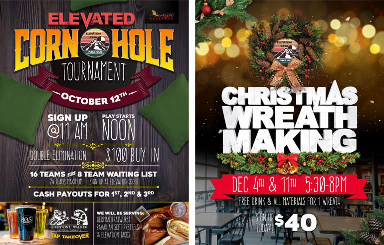 Elevation 3330 Event Promotion