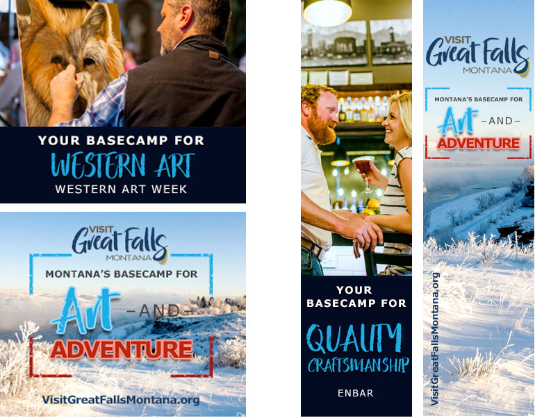 Visit Great Falls Banner Ads